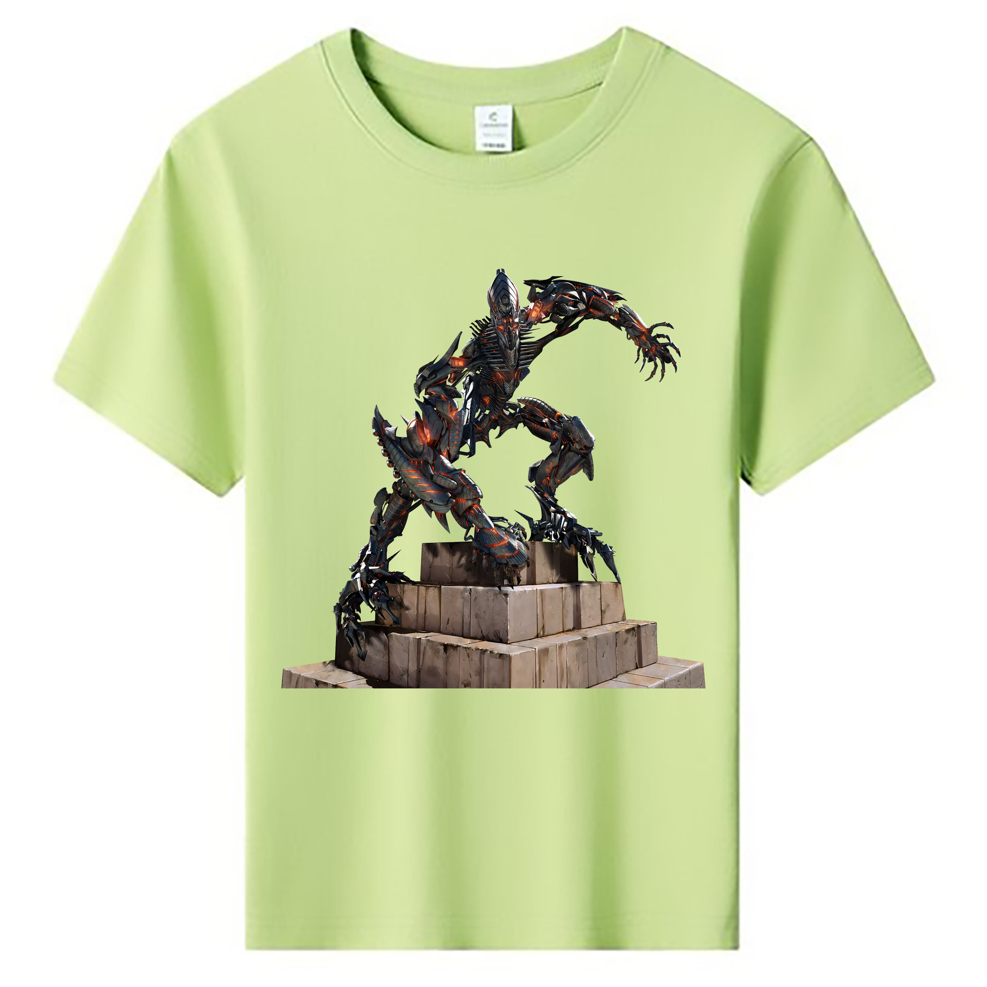 （画像用） Transformers トランスフォーマー 綿100％キッズTシャツ（フロントプリント）